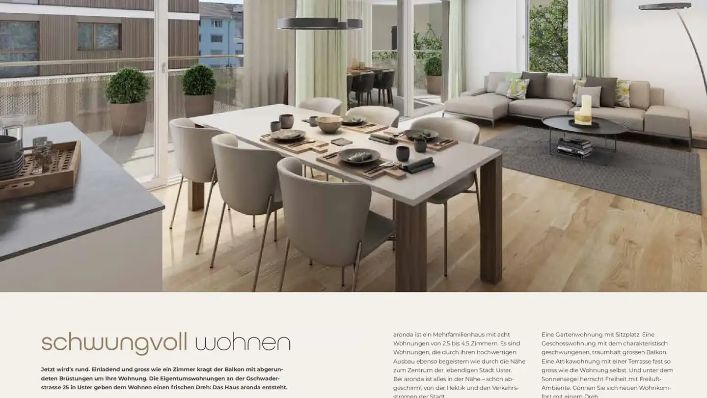 Penthouse for rent - Gschwaderstrasse, 8610 Uster - Photo 2