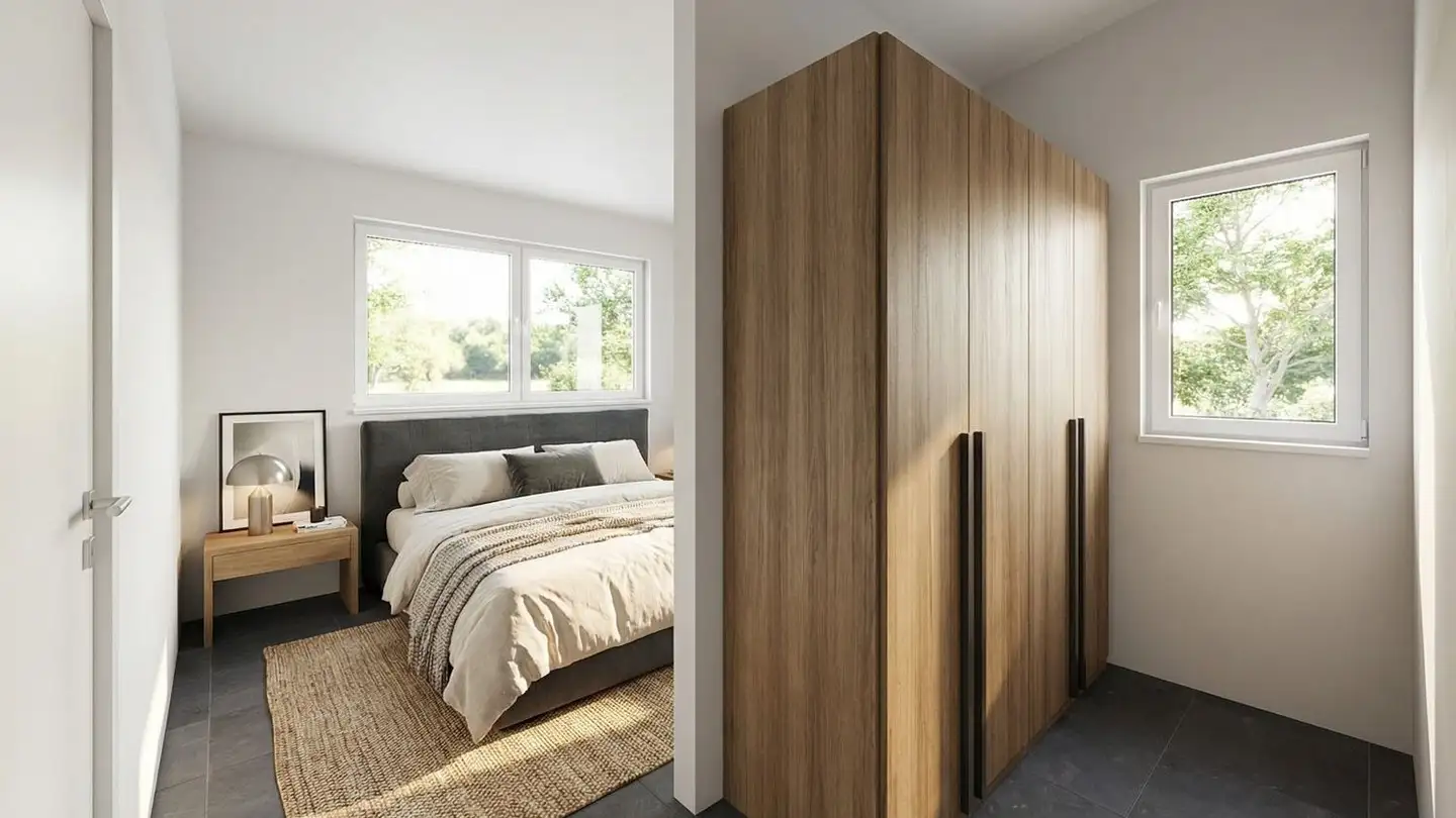 Maison jumelle à louer - Schulstrasse, 5326 Schwaderloch - Photo 3