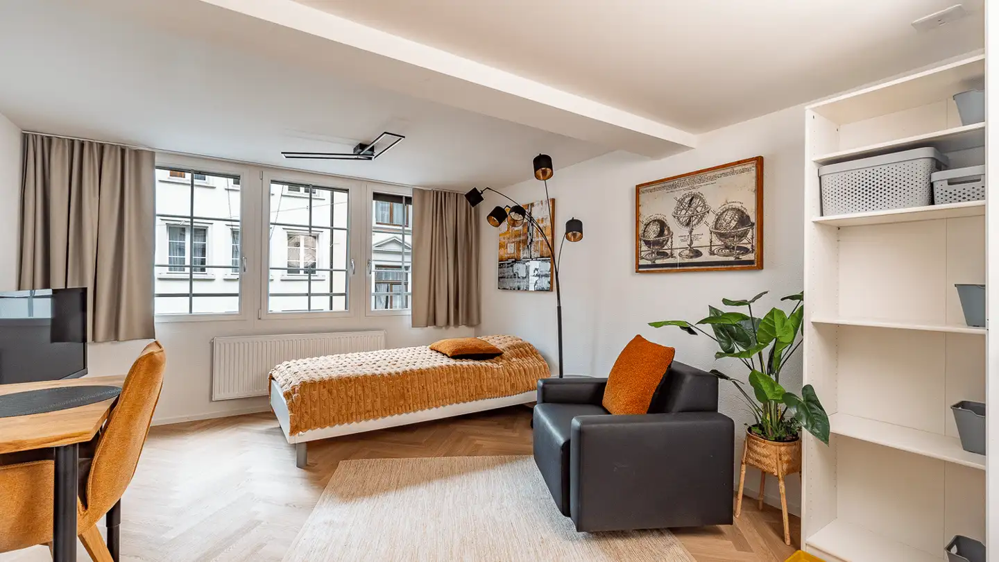 Möblierte Wohnung mieten - Multergasse 20, 9000 St. Gallen