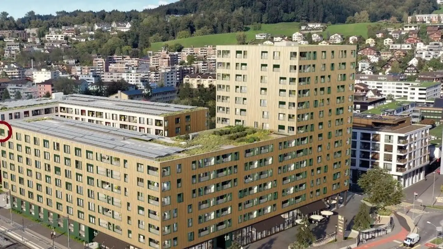 Studio mieten - Allmendstrasse 1c, 6048 Horw