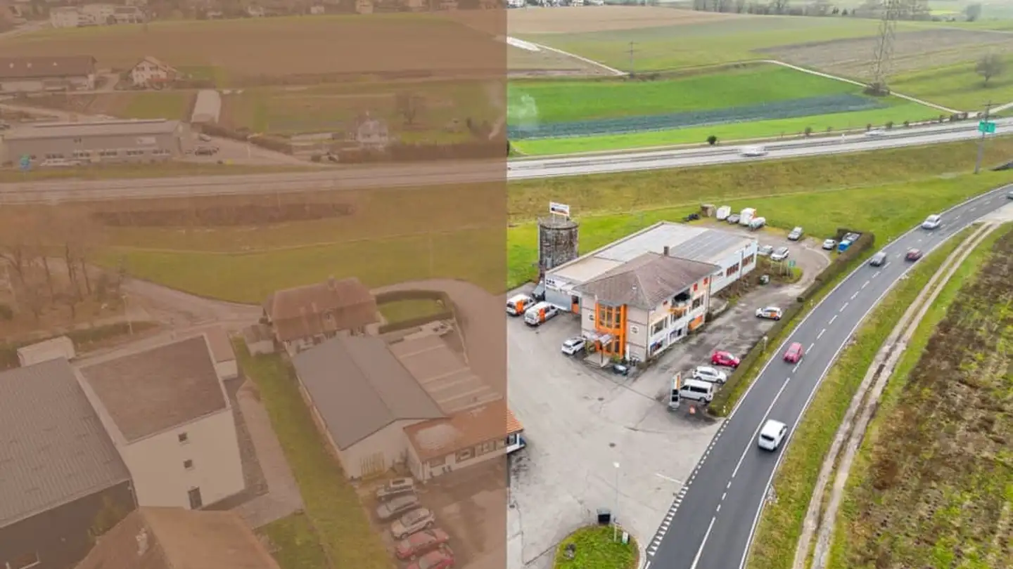 Gewerbe mieten - Gewerbezone Widalmi, 3216 Ried b. Kerzers