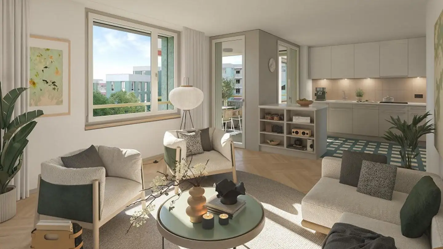 Wohnung mieten - Allmendstrasse 4, 8952 Schlieren - Foto 2