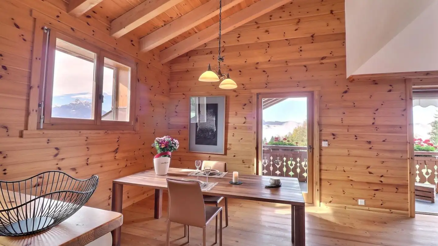 Appartamento in affitto - Les Rochegrises 16, 1884 Villars-sur-Ollon - Photo 2