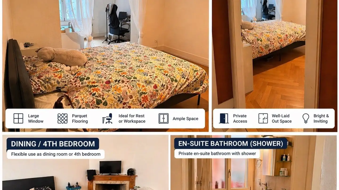 Appartamento in affitto - Avenue Viollier, 1260 Nyon - Foto 4