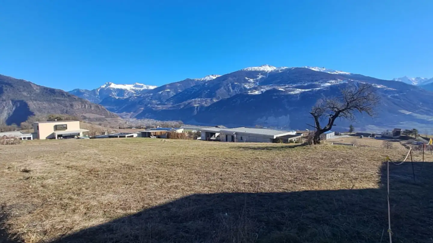 Constructible plot for sale - 1971 Grimisuat