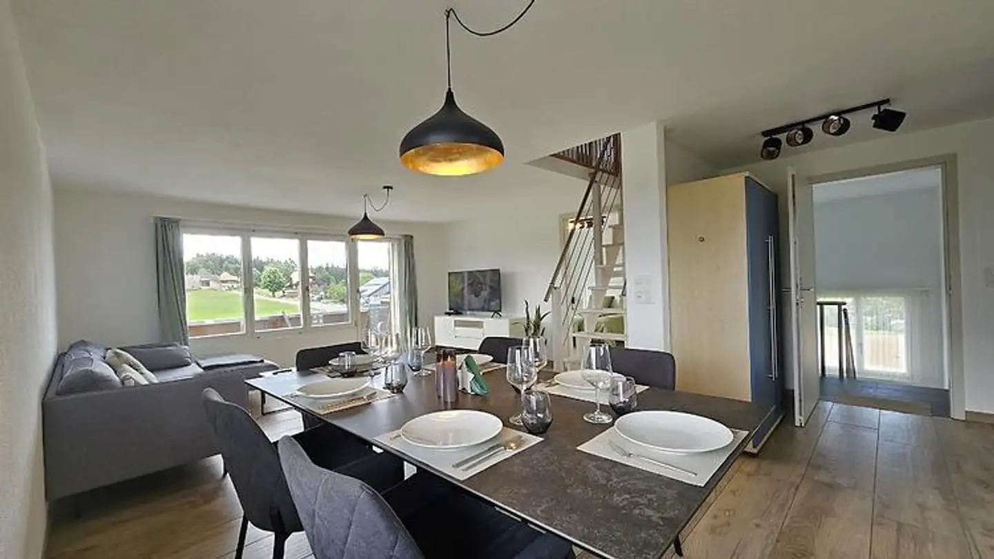 Appartement meublé à louer - 3150 Schwarzenburg - Photo 2