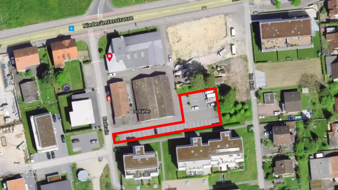 Outdoor parking space for rent - Niederämterstrasse, 4657 Dulliken