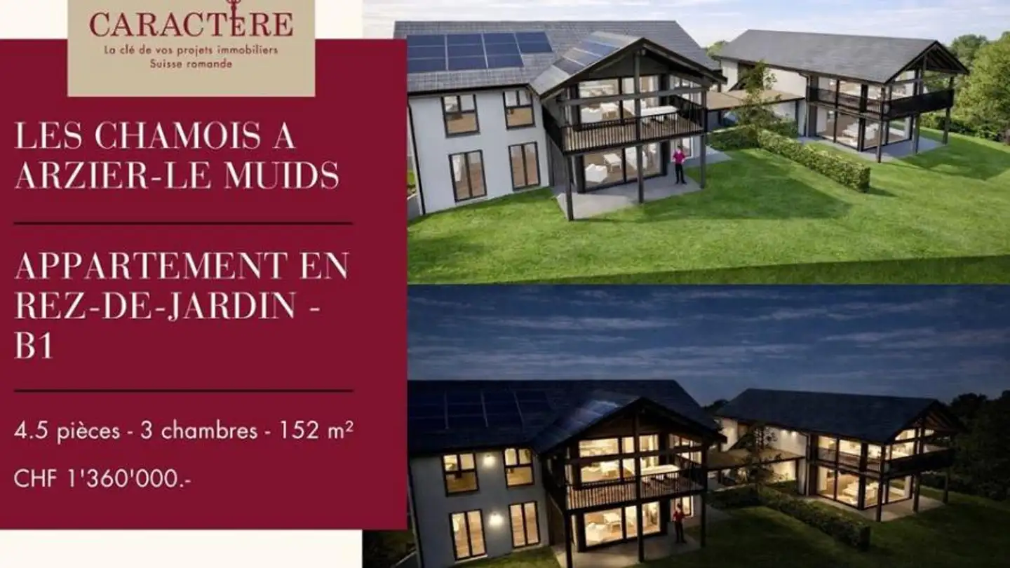 Wohnung kaufen - 1273 Arzier-Le Muids