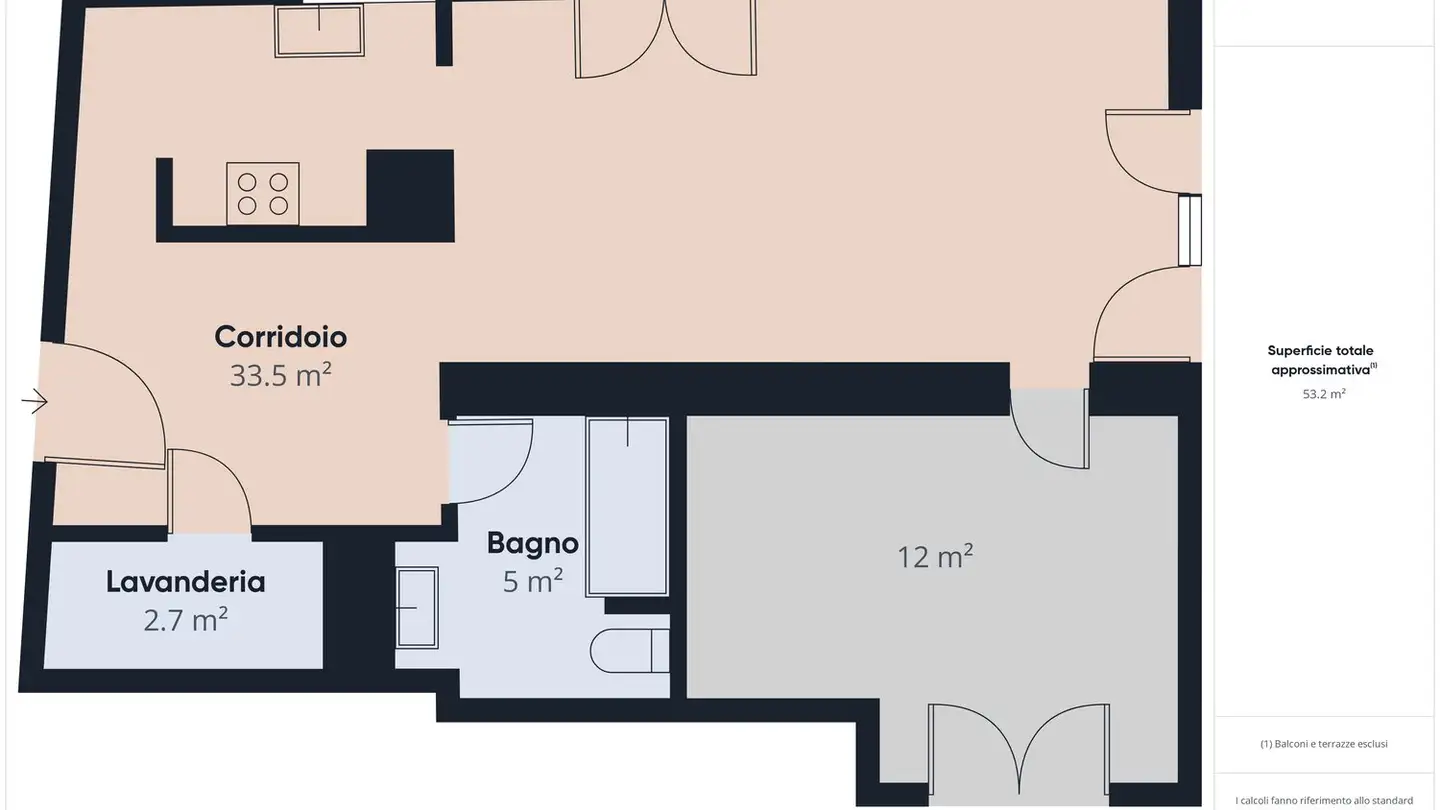 Apartment for rent - Via Sasso Corbaro 33, 6593 Cadenazzo