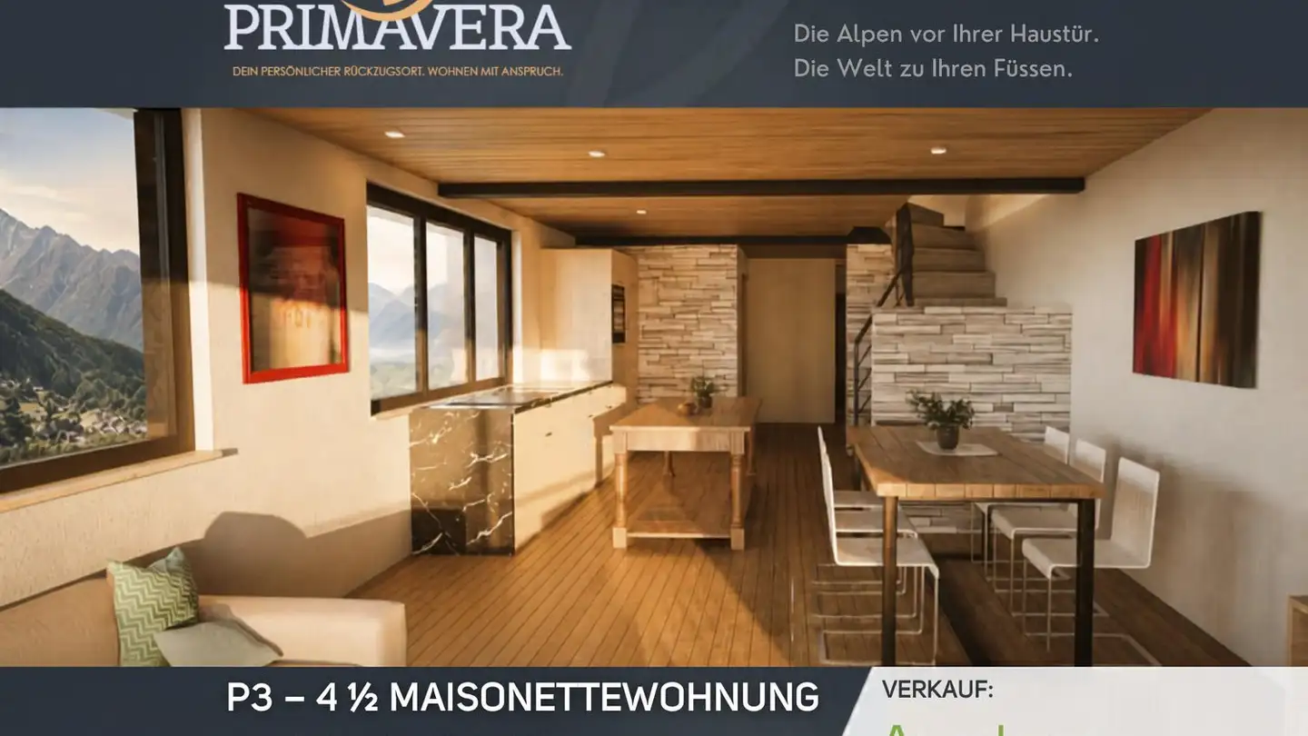 Maisonette kaufen - Seilbahnstrasse 19, 3910 Saas-Grund - Foto 2