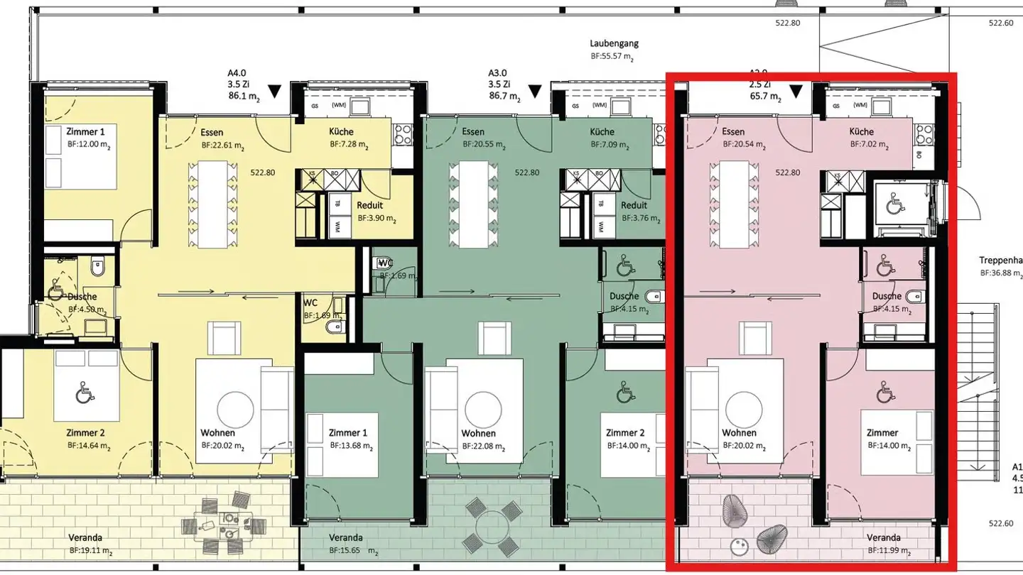 Wohnung mieten - Müligrund, 8488 Turbenthal - Foto 3