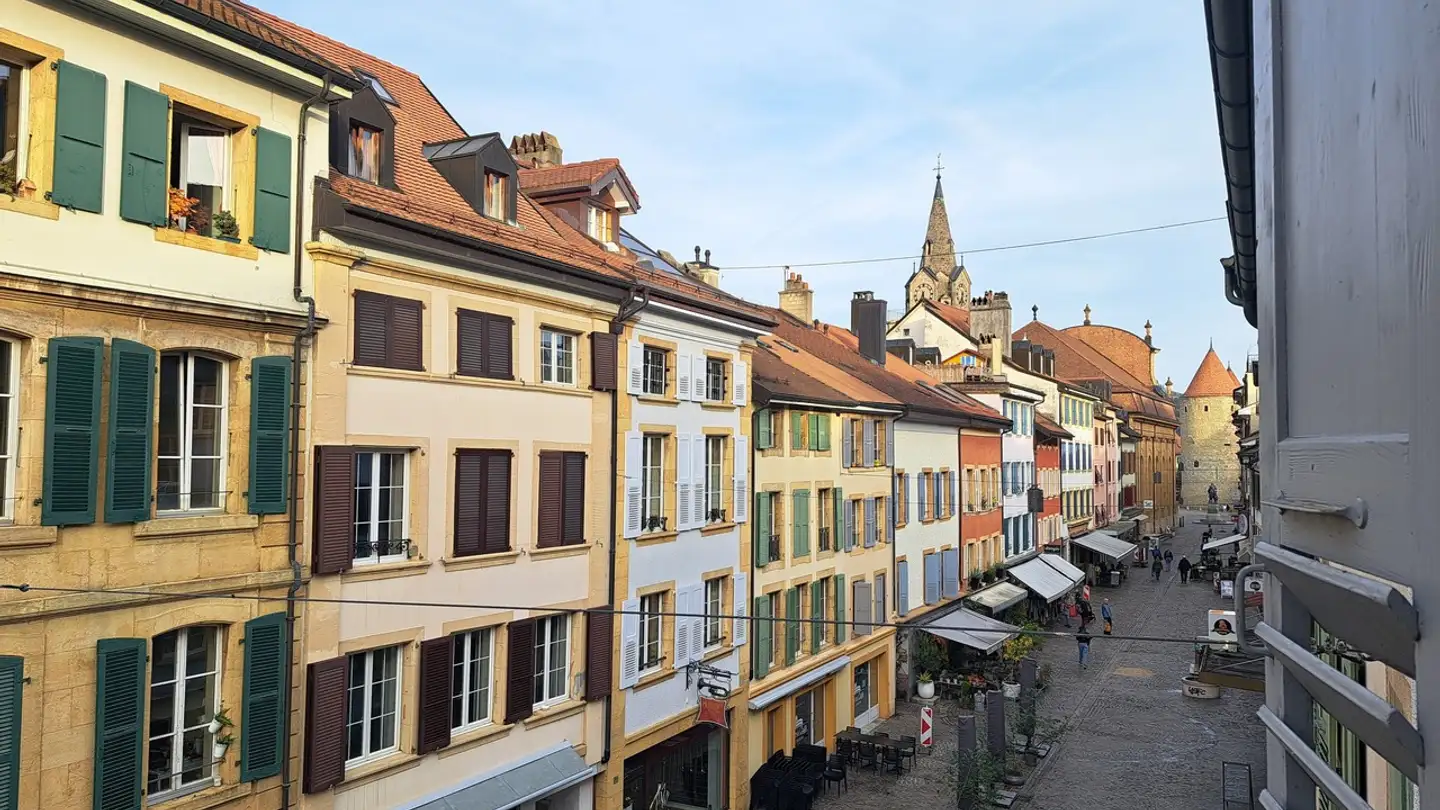 Dachgeschosswohnung mieten - Rue Du Milieu, 1400 Yverdon-les-Bains