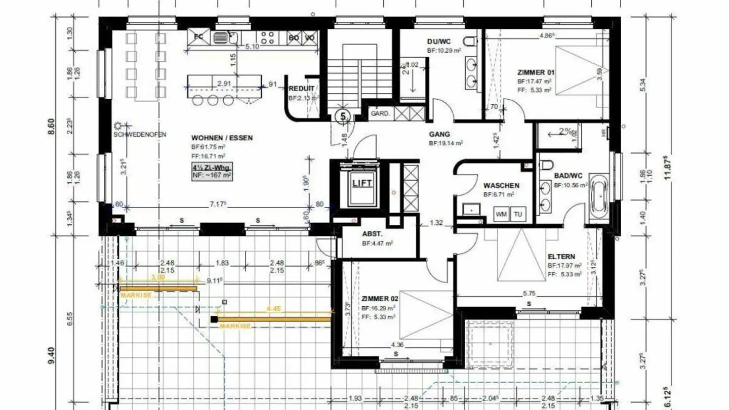 Wohnung mieten - Käsernstrasse 9, 8355 Aadorf - Foto 4