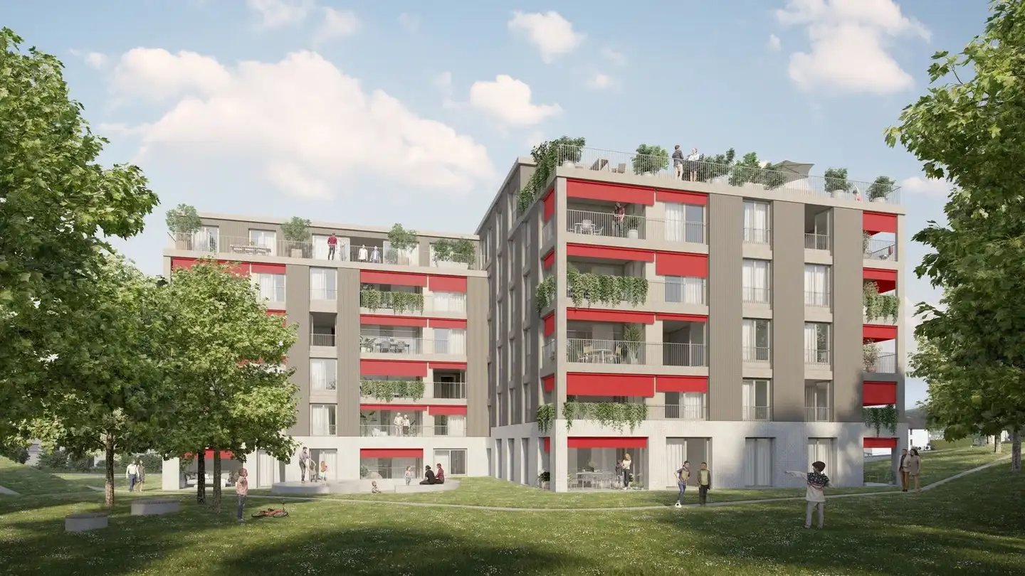 Place de parking souterraine à louer - Hauptstrasse 13, 6033 Buchrain