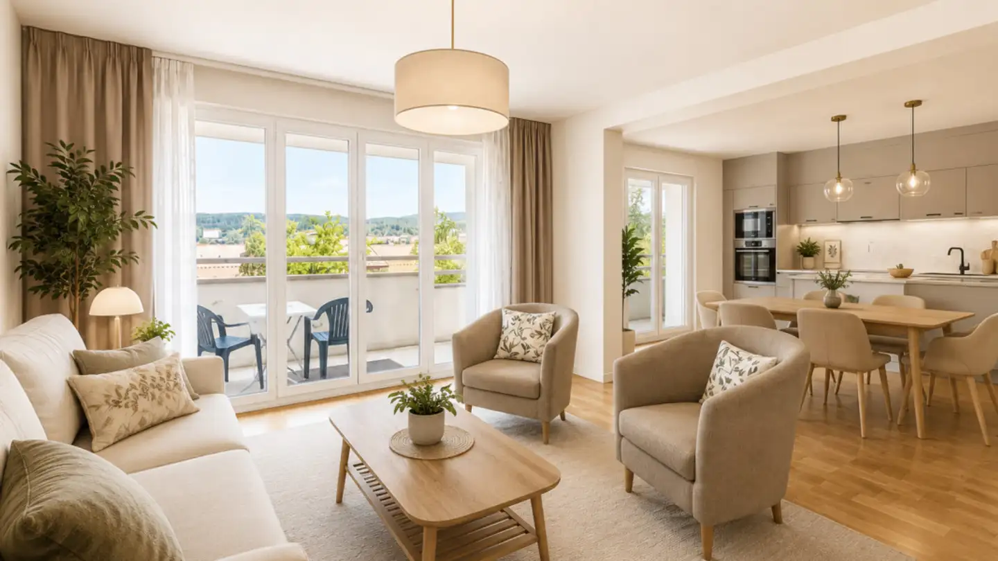 Appartamento in vendita - Rue Du Succès 35, 2300 La Chaux-de-Fonds - Foto 3