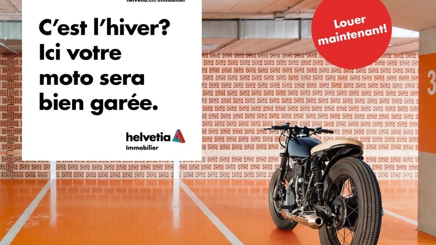 Place de parking intérieure pour moto à louer - Rue Des Parcs 84, 2000 Neuchâtel