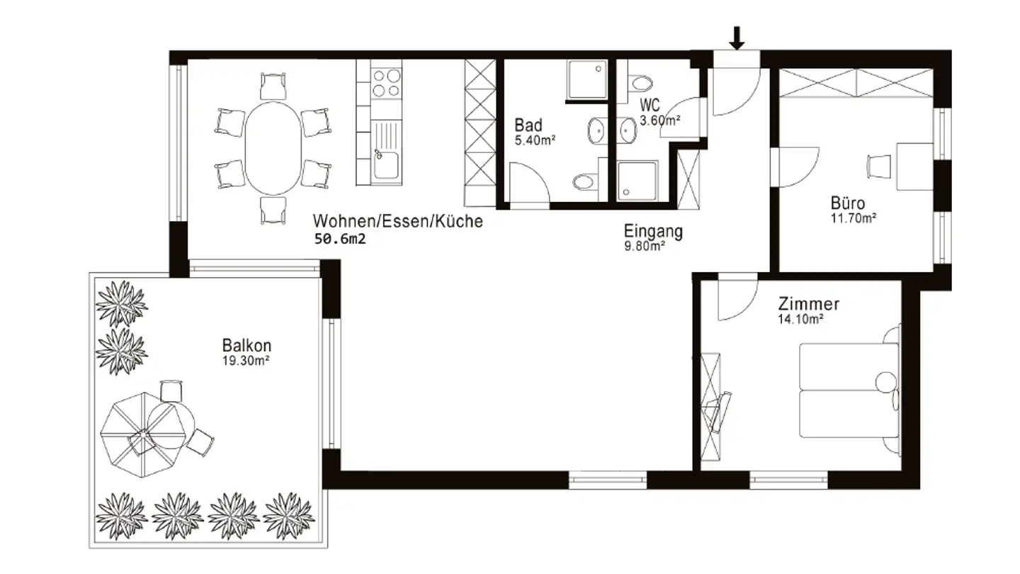 Apartment for sale - Bachstrasse 33, 4562 Biberist - Photo 2