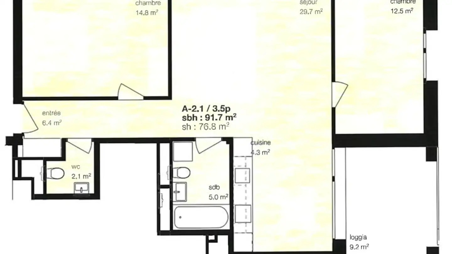 Appartement à louer - Rue Du Vorgyr, 3963 Montana - Photo 2