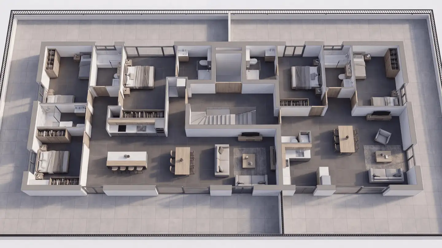 Attique à louer - Mittelweg 40, 3942 Raron - Photo 4