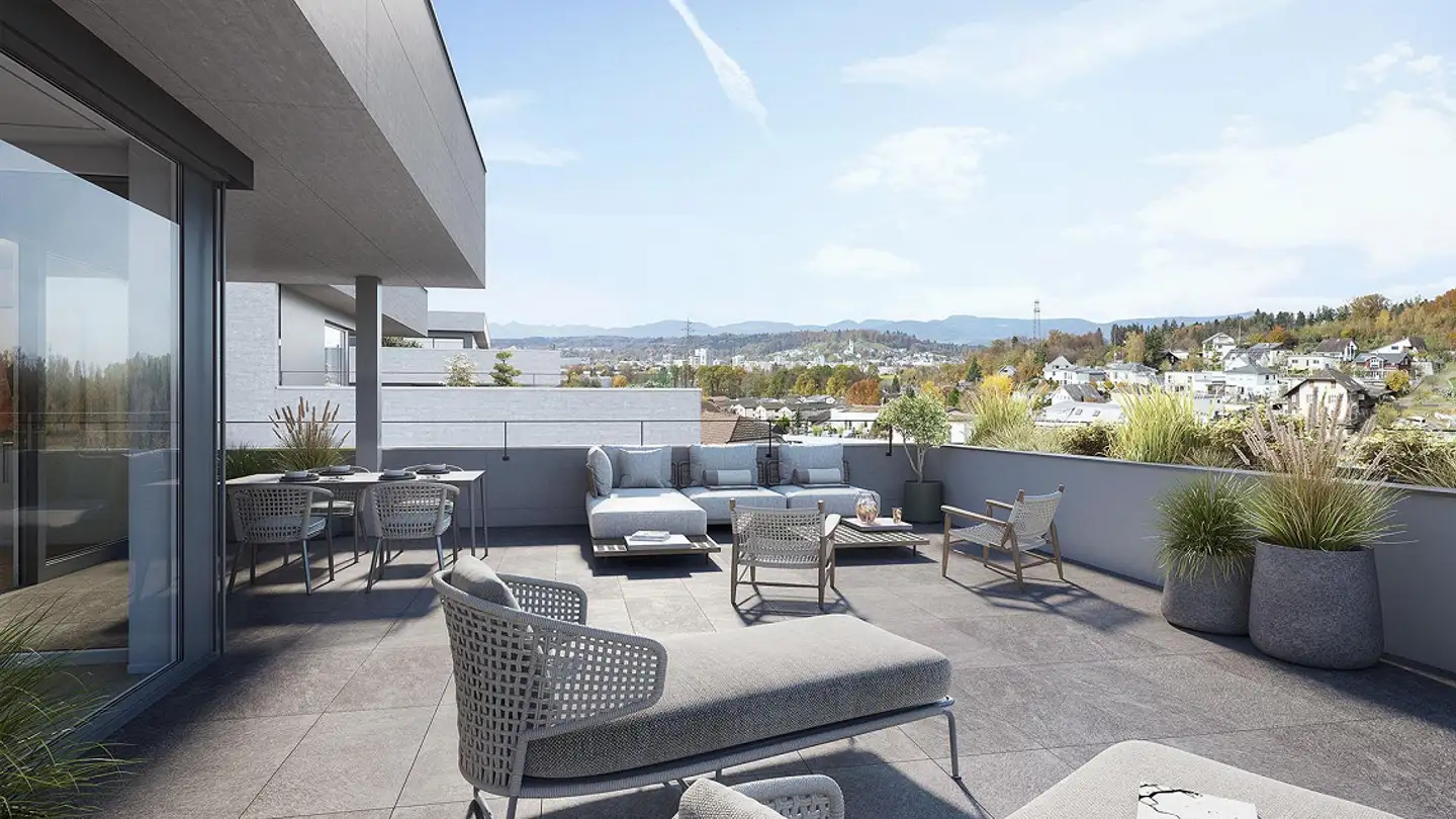Terrassenwohnung kaufen - Farnweg 7, 5722 Gränichen