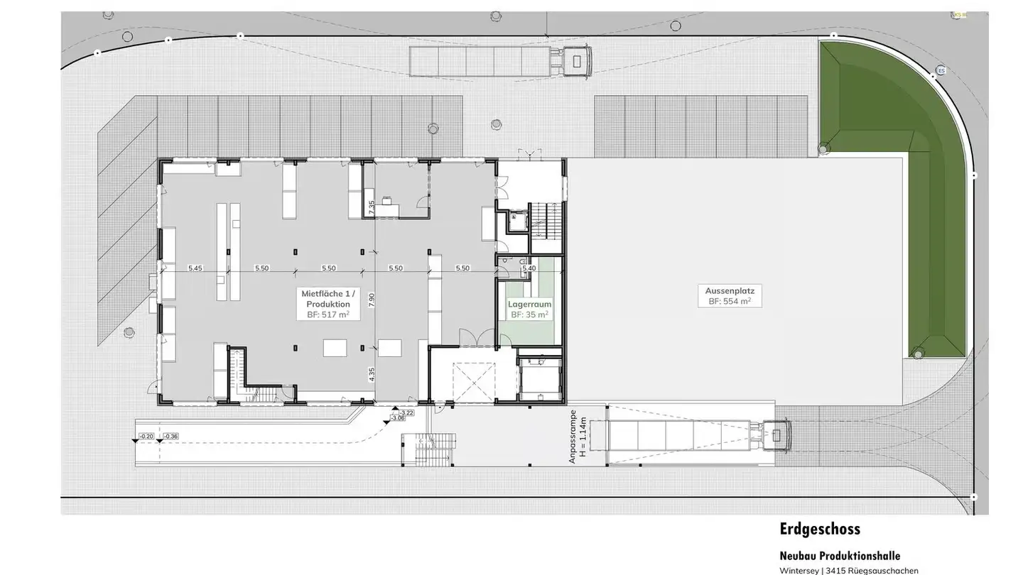 Industrieimmobilie mieten - Wintersei, 3415 Rüegsauschachen - Foto 2