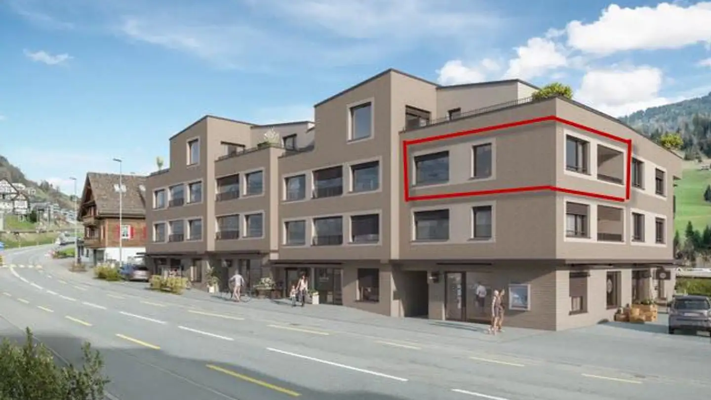 Wohnung mieten - Schlagstrasse 68, 6417 Sattel