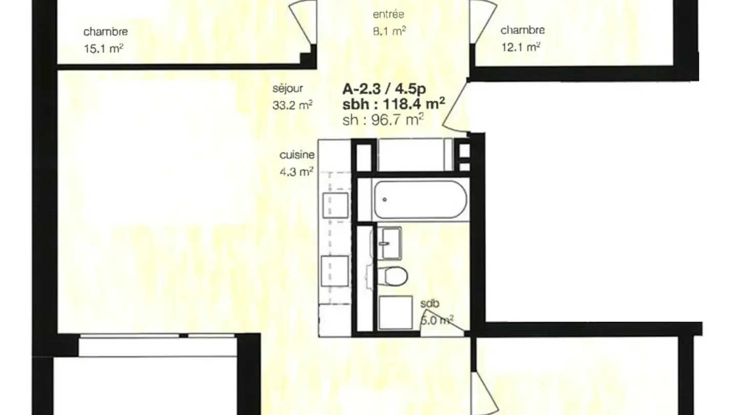 Appartement à louer - Rue Du Vorgyr, 3963 Montana - Photo 2