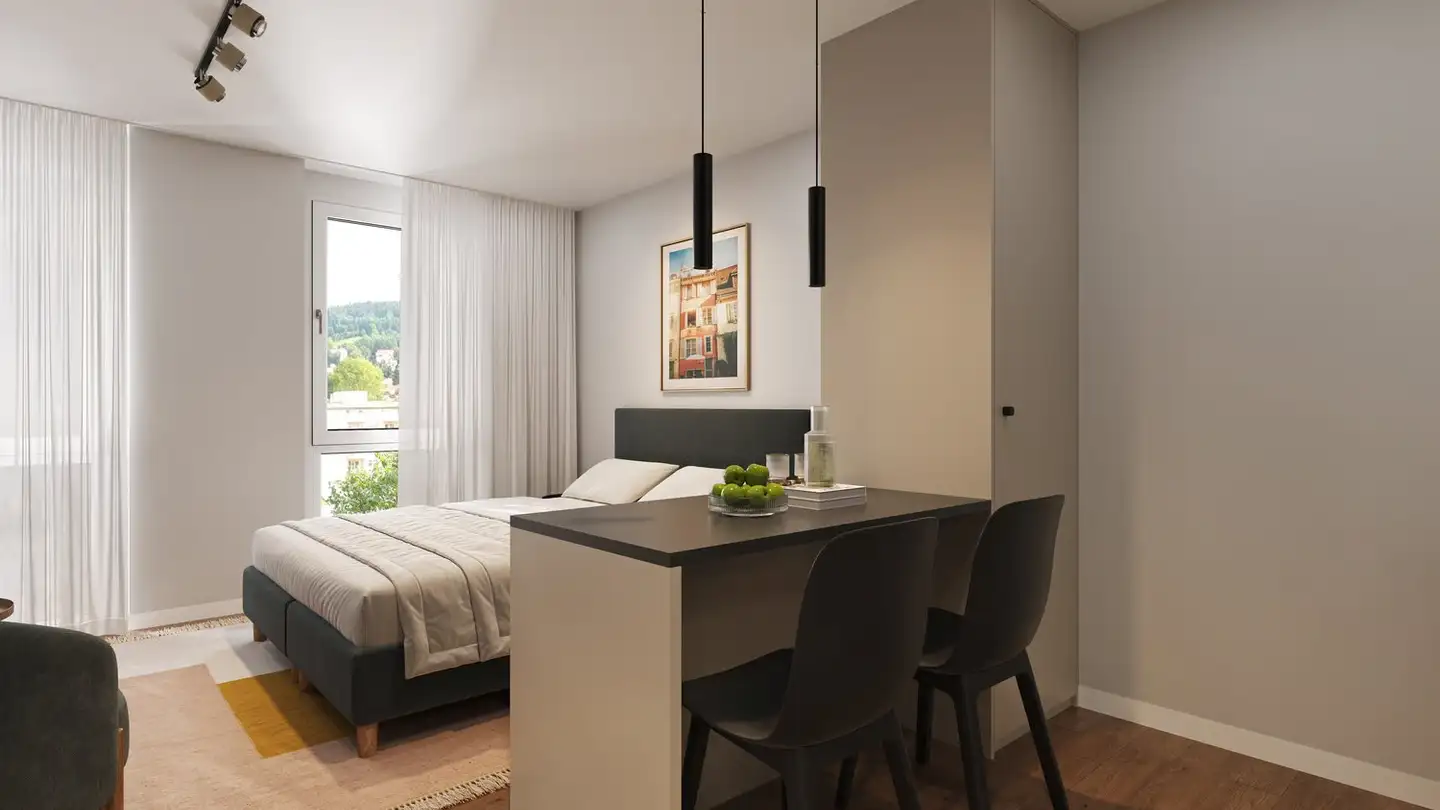 Möblierte Wohnung mieten - Poststrasse 23, 4500 Solothurn