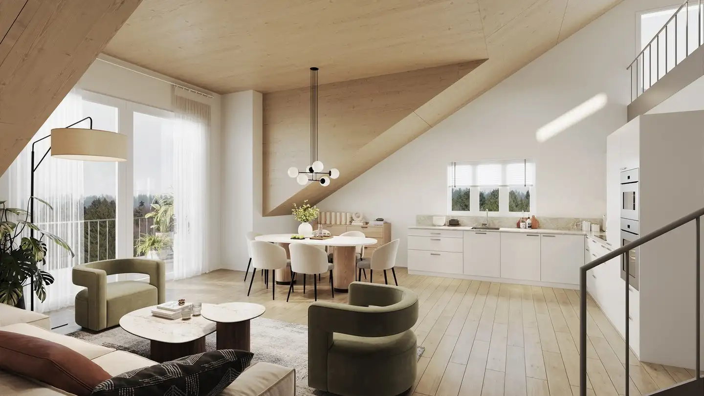 Appartement à louer - Hauptstrasse 18, 8376 Fischingen