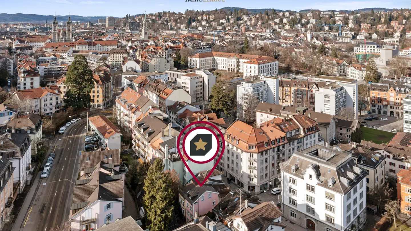 Maison individuelle à vendre - Linsebühlstrasse 74a, 9000 St. Gallen