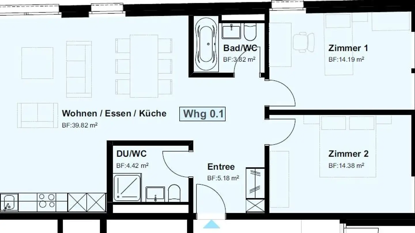 Appartement à louer - Dorfstrasse 29, 8424 Embrach - Photo 2