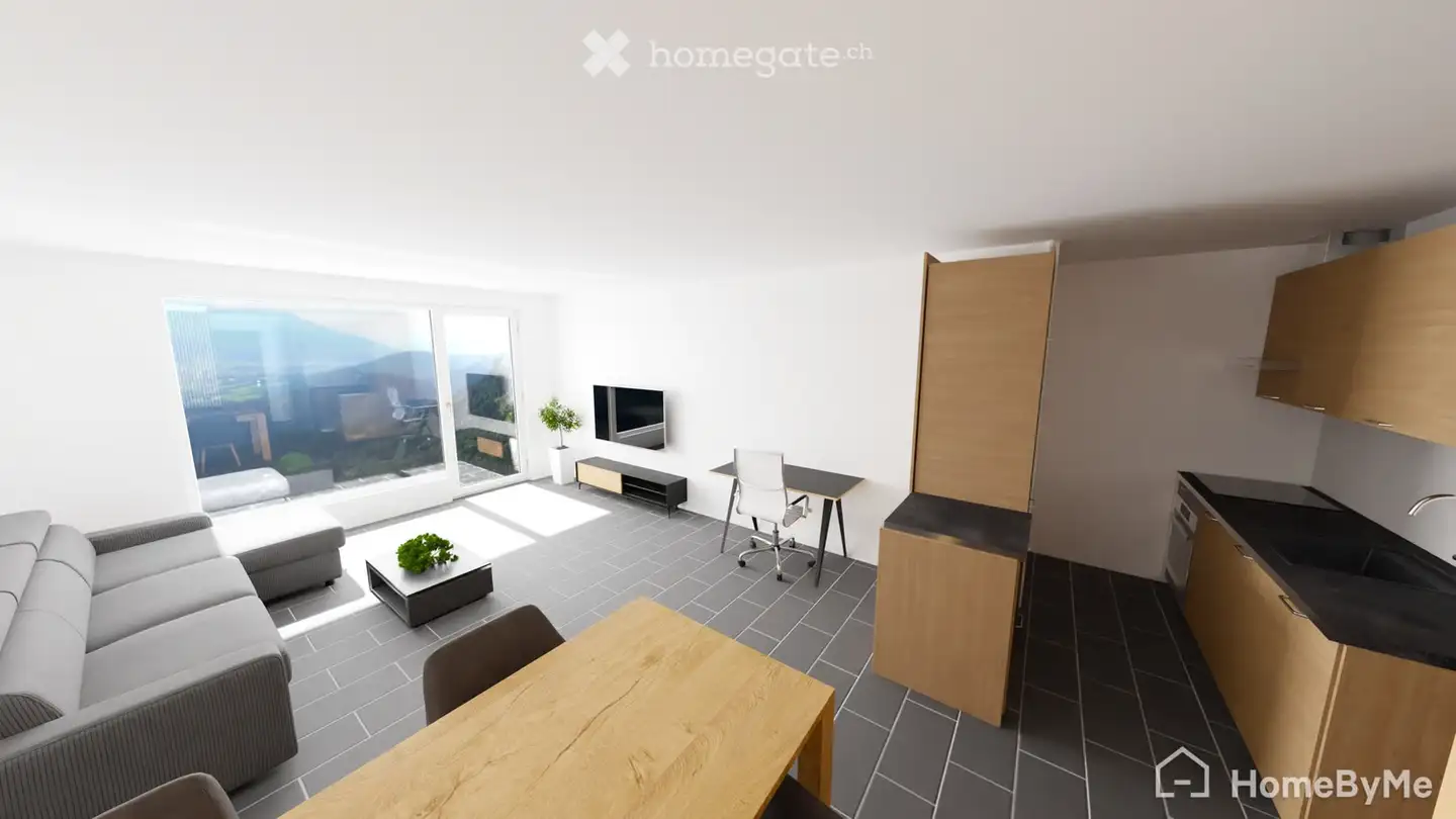 Appartement à louer - Route Des Bondes, 3973 Venthône
