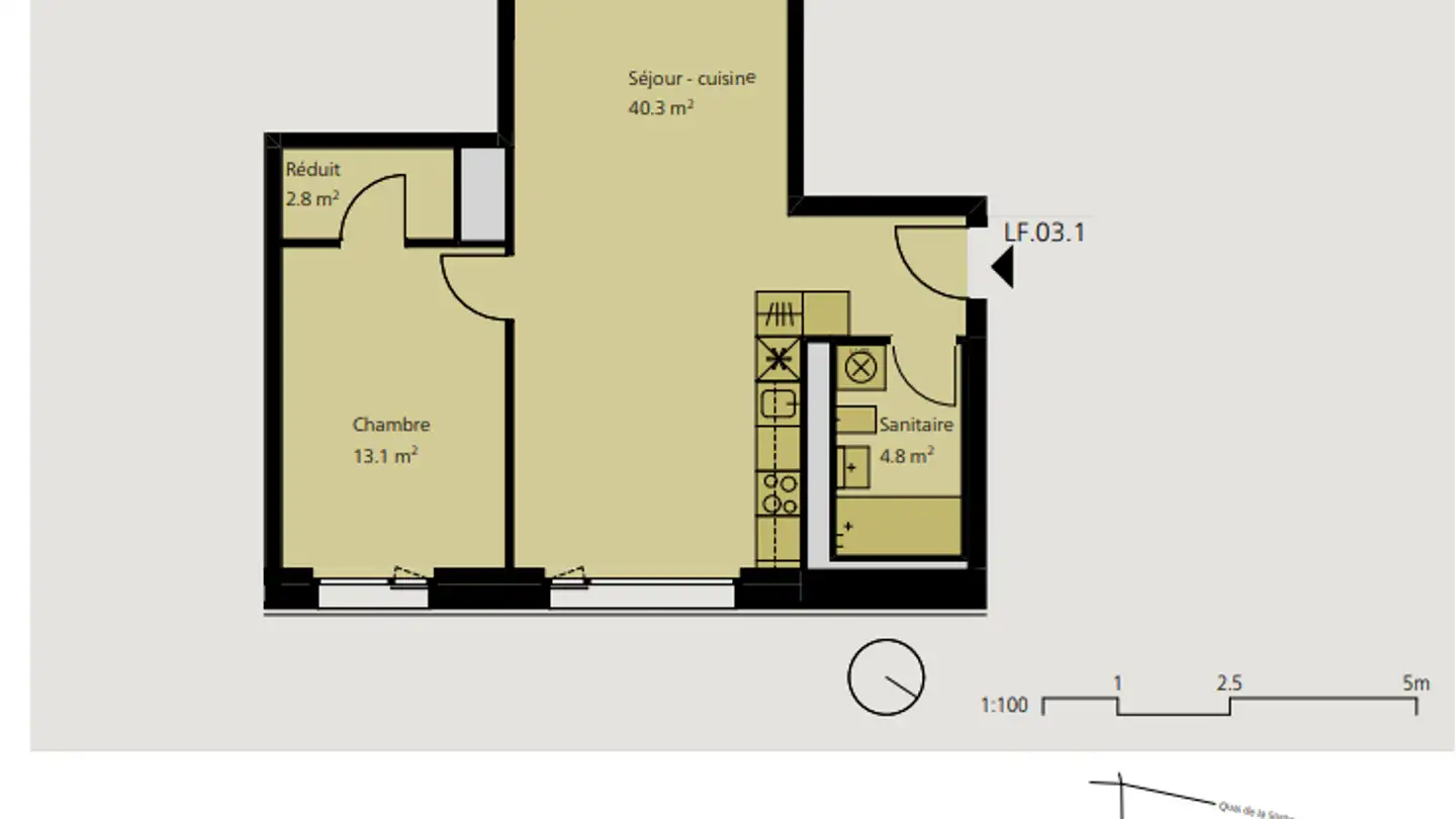 Appartamento in affitto - Rue Jeanne Haas-Ulmann, 2800 Delémont - Foto 2