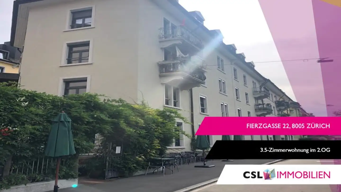 Wohnung mieten - Fierzgasse 22, 8005 Zürich