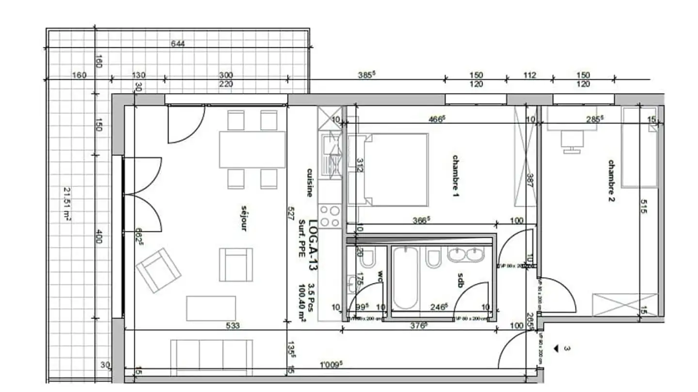 Appartement à louer - Chemin De La Rochena 7, 1667 Enney - Photo 2