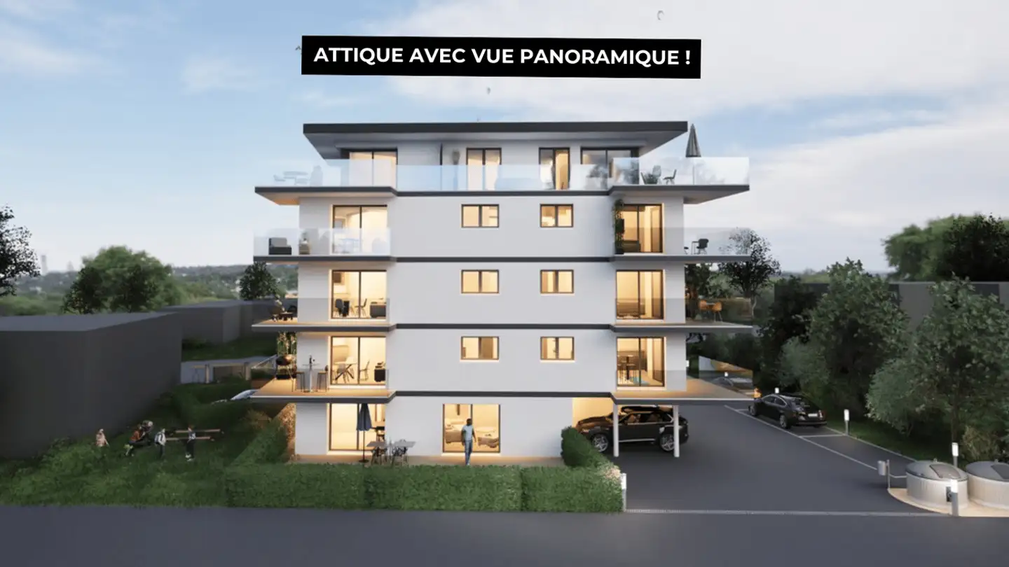 Penthouse kaufen - Rue De La Toule 1, 1907 Saxon