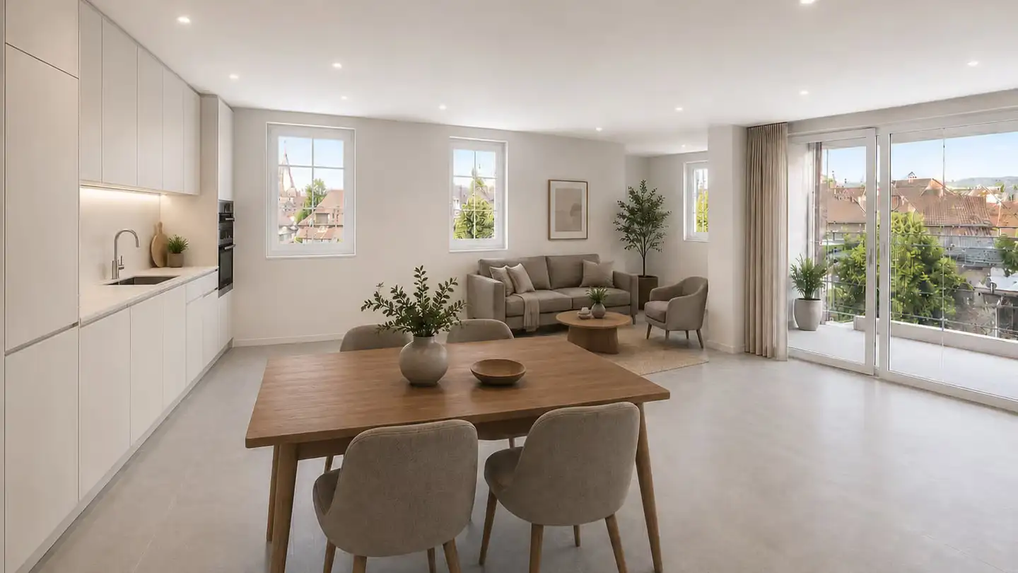 Appartement à louer - Mitteldorfstrasse 33, 5612 Villmergen - Photo 4