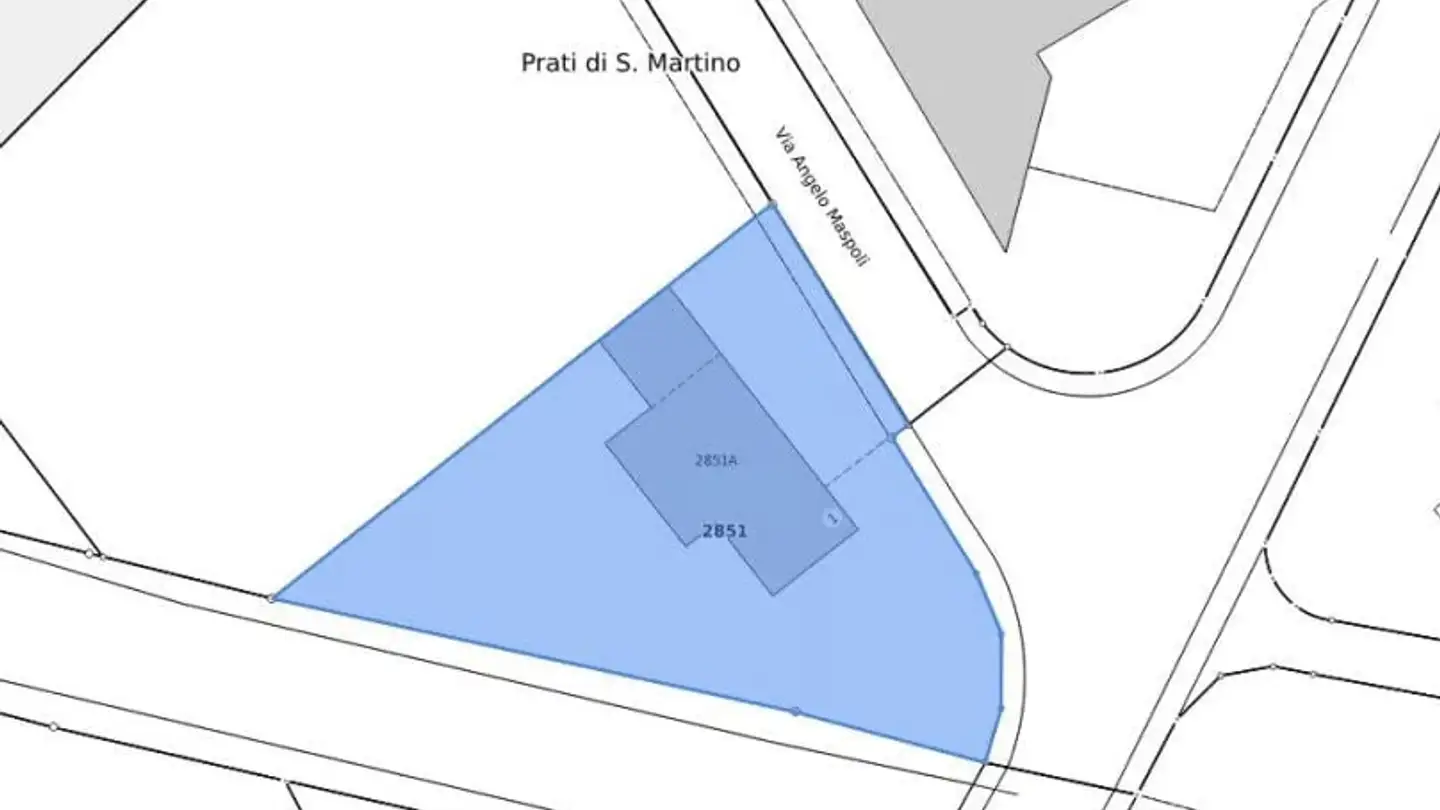Terrain constructible à vendre - Via Angelo Maspoli, 6850 Mendrisio