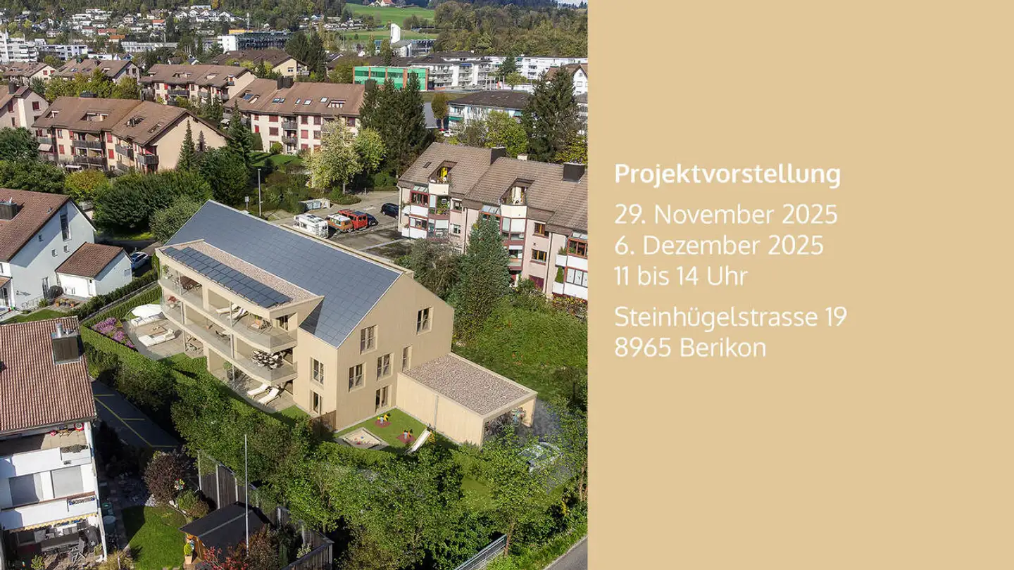 Appartement à vendre - Steinhügelstrasse, 8965 Berikon