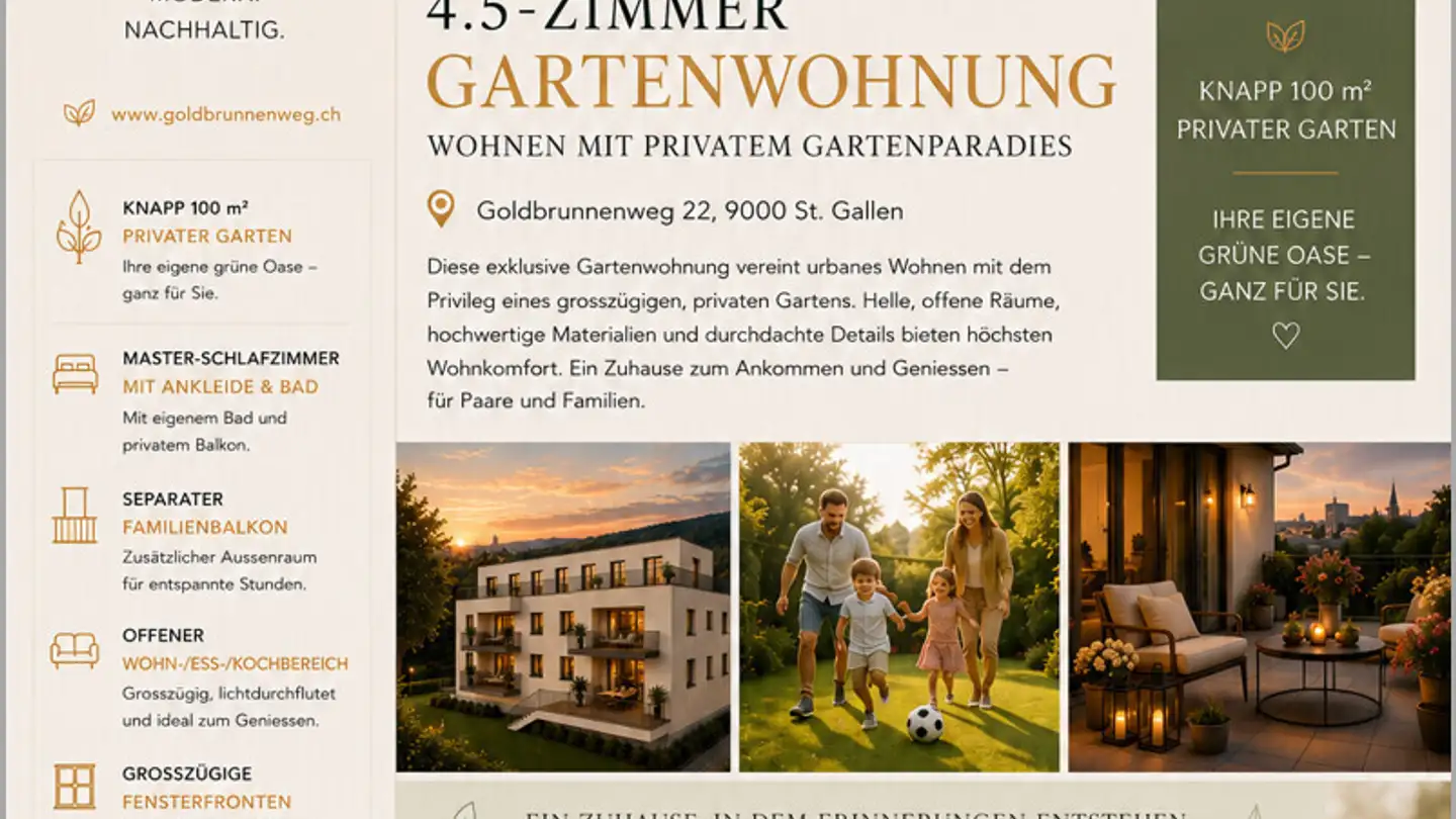 Apartment for sale - Goldbrunnenweg, 9000 St. Gallen - Photo 2