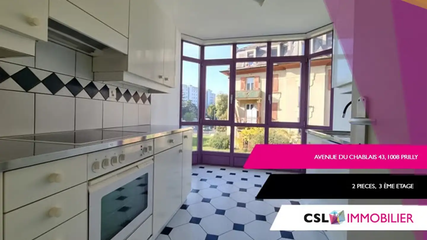 Appartement à louer - Avenue Du Chablais 43, 1008 Prilly