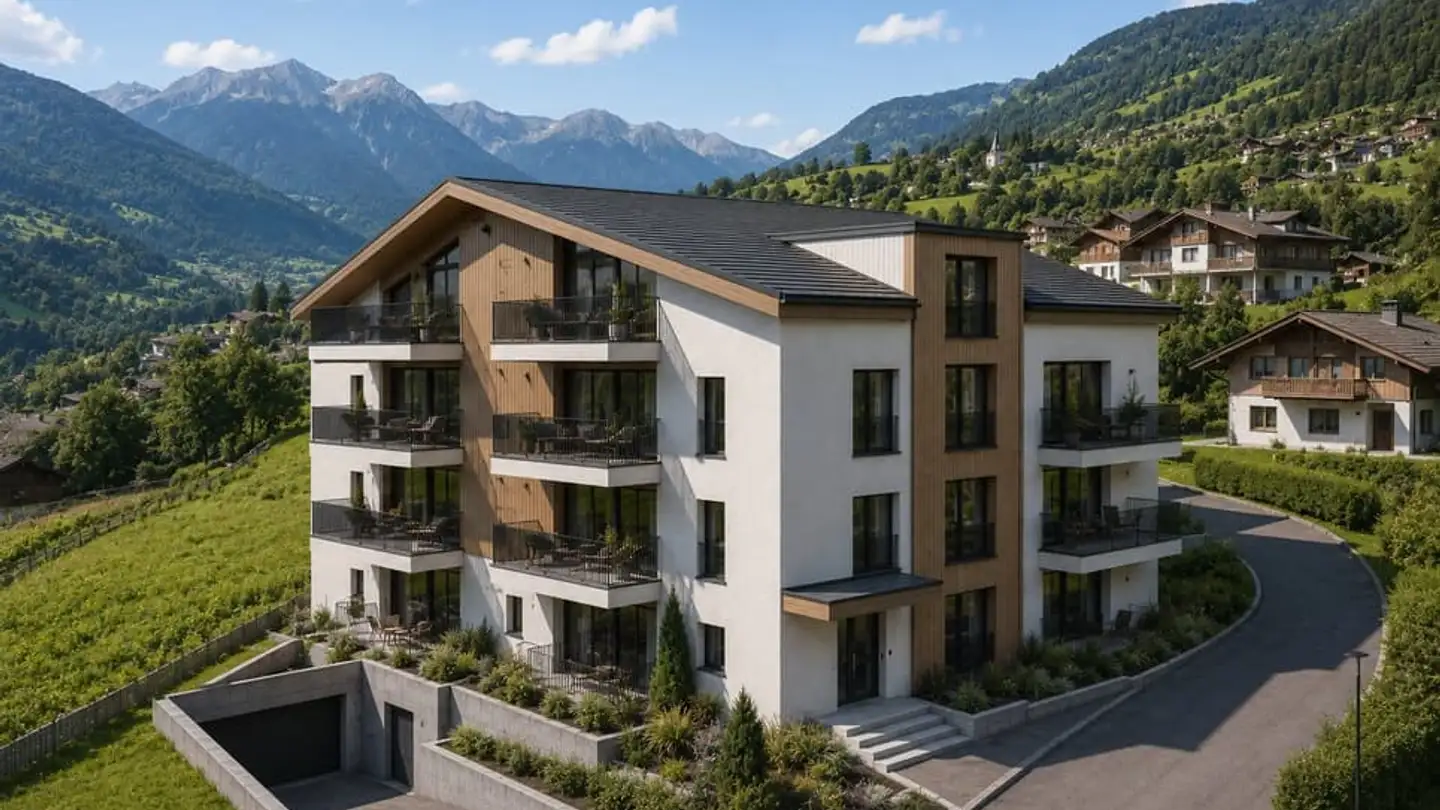 Immeuble résidentiel à vendre - 3944 Unterbäch VS - Photo 2