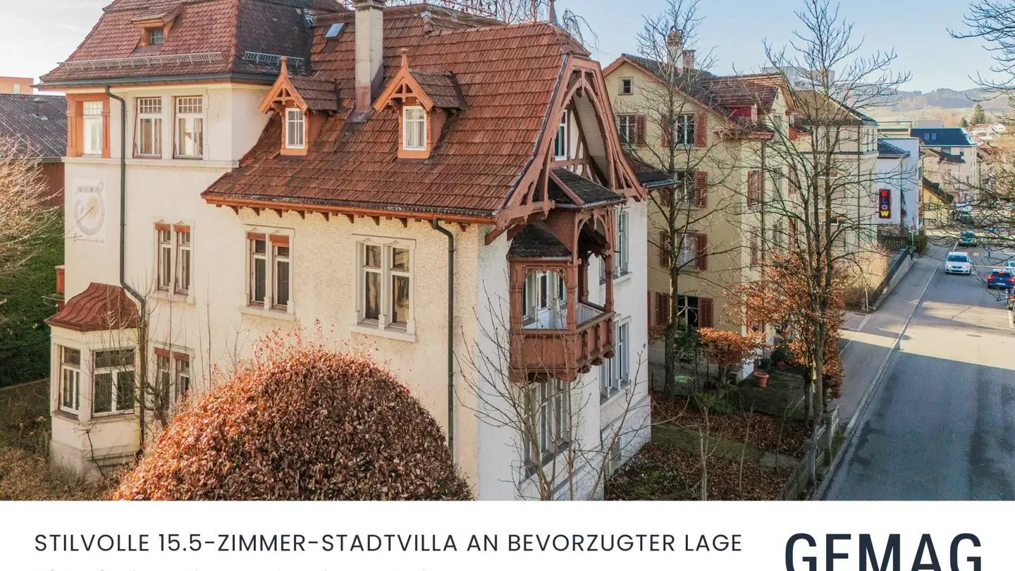 Villa in vendita - Vonwilstrasse, 9000 St. Gallen