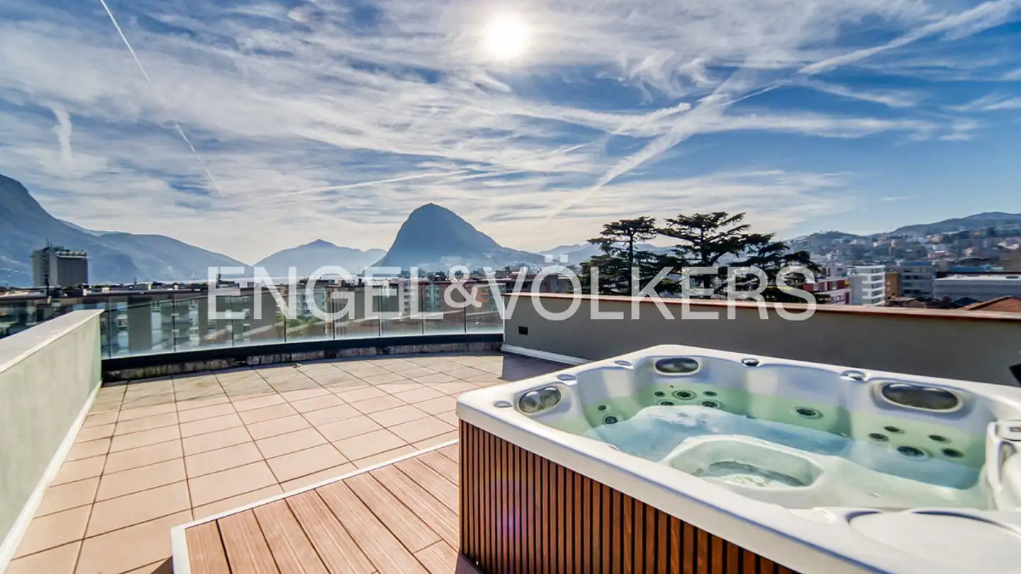 Penthouse for sale - Via Alla Roggia 20, 6962 Viganello