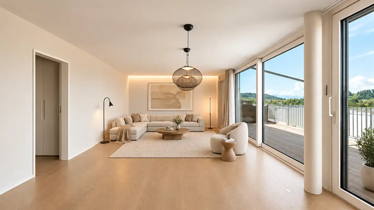 Dachgeschosswohnung kaufen - 8907 Wettswil