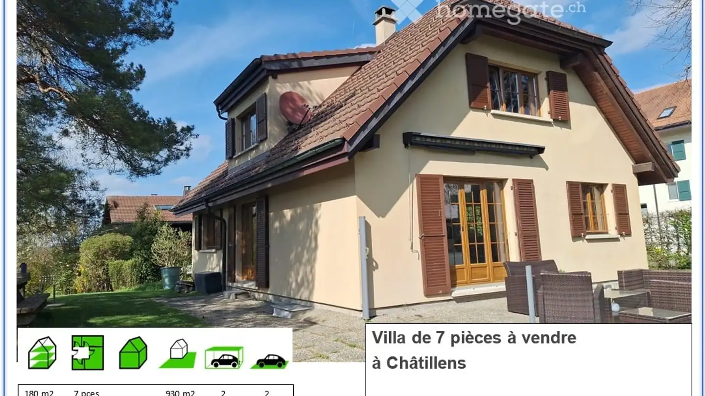 Single house for sale - 1610 Châtillens