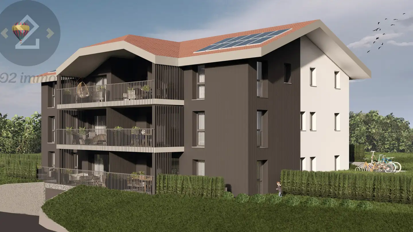 Appartement à louer - Route Du Centre 9, 1741 Cottens FR