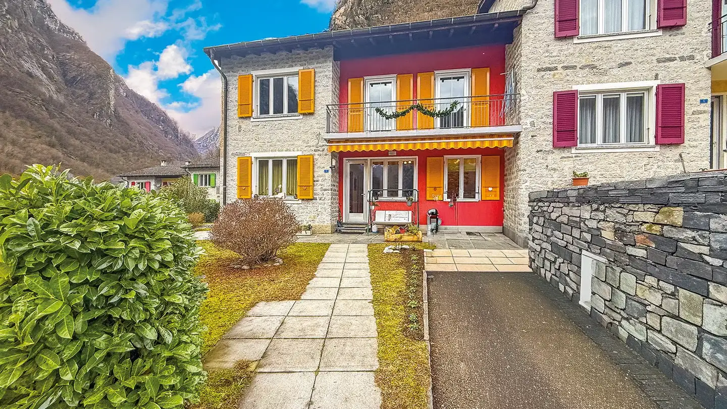 Maison en terrasse à vendre - 6675 Cevio