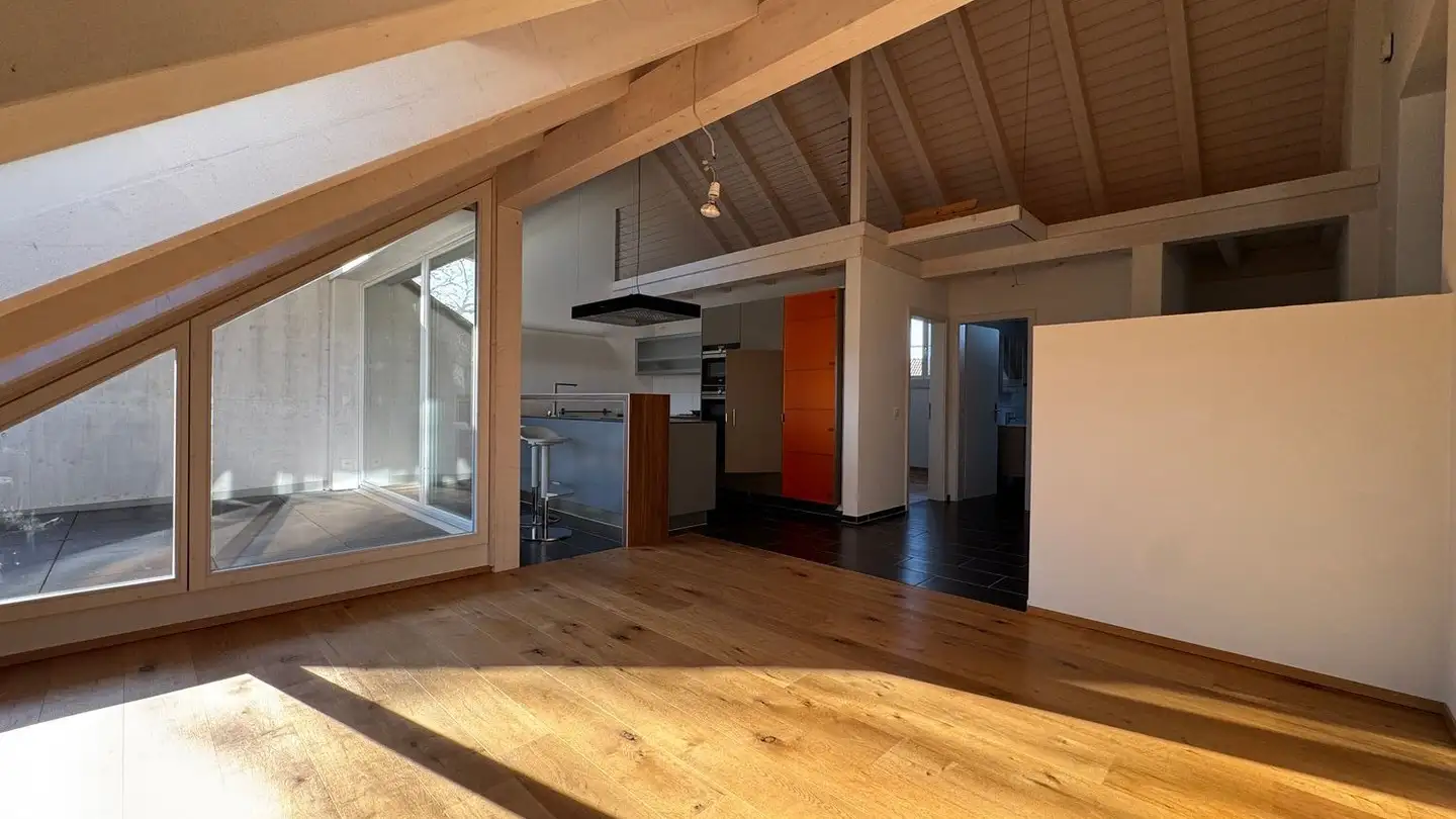 Attic flat for rent - Herten 22, 8479 Altikon