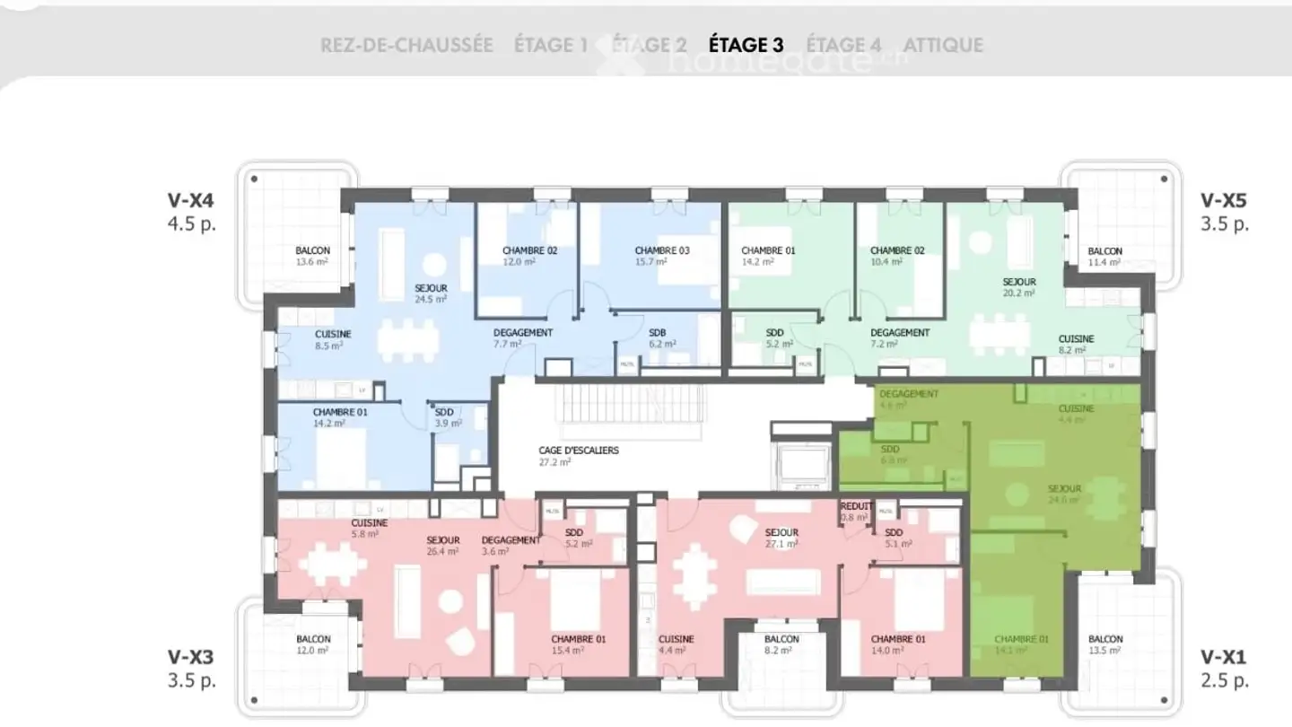 Appartamento in affitto - Rue Des Frères-Lumière, 1723 Marly - Foto 3